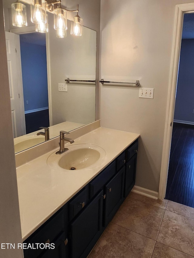 715 Cedar Ln Unit 135, Knoxville, TN 37912 - bathroom featuring vanity and tile patterned flooring