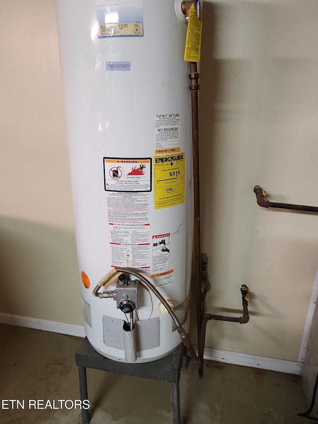 715 Cedar Ln Unit 135, Knoxville, TN 37912 - utility room with water heater