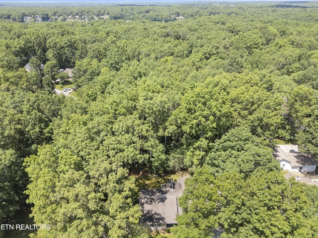 122 Glenwood Dr, Crossville, TN 38555 - bird's eye view of a heavily wooded area