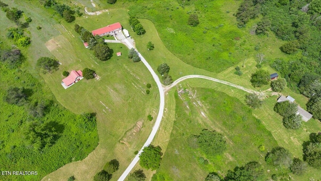 288 Forks Grove Rd, Lafollette, TN 37766 - aerial view of sparsely populated area