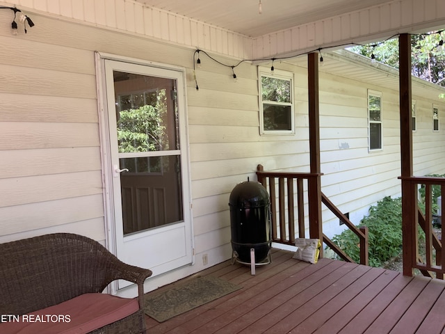 195 Hamblin St, New Tazewell, TN 37825 - view of deck