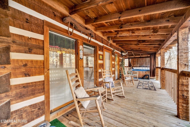 2784 Mountain View Cir, Sevierville, TN 37862 - view of deck