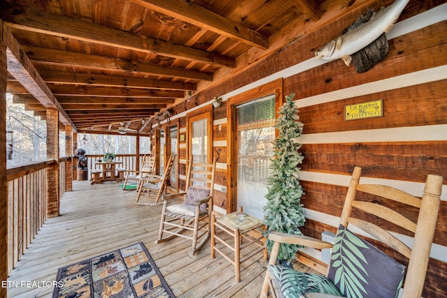 2784 Mountain View Cir, Sevierville, TN 37862 - view of deck