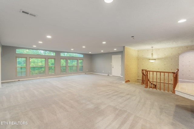 363 Staghorn Ln, Seymour, TN 37865 - spare room with light carpet and recessed lighting