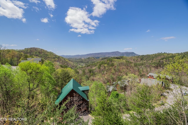 1032 Black Bear Cub Way, Sevierville, TN 37862 - view of mountain background featuring a forest