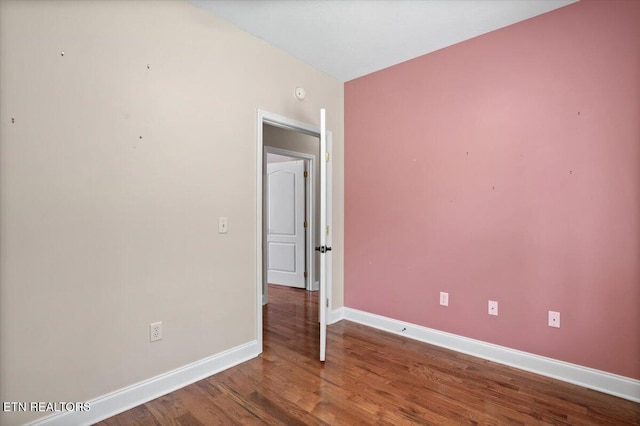171 Forest Cove Ct, Jacksboro, TN 37757 - spare room with baseboards and wood finished floors