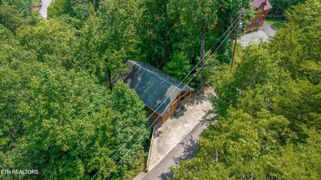 1235 Honeysuckle Ln, Sevierville, TN 37876 - bird's eye view