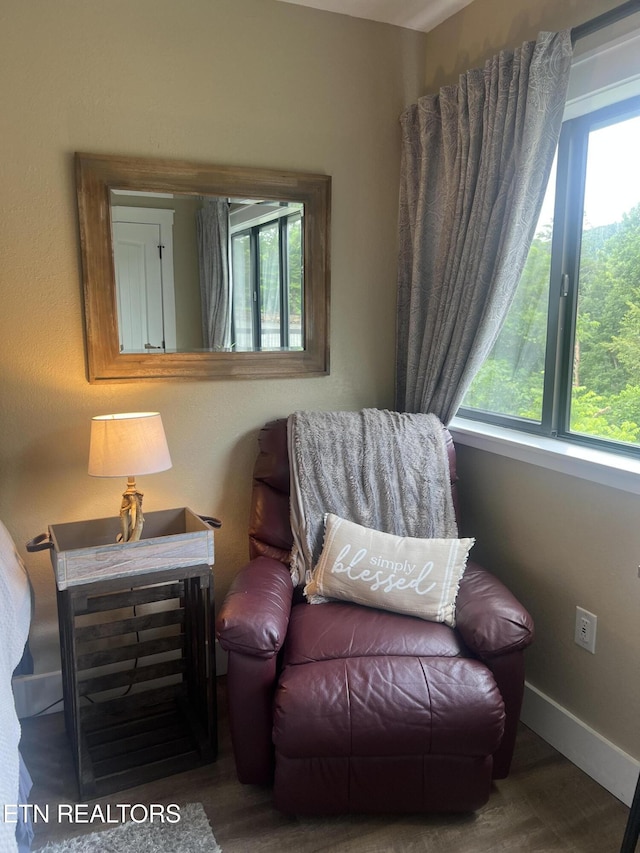 354 E Holly Ridge Rd Unit 354, Gatlinburg, TN 37738 - sitting room with healthy amount of natural light and wood finished floors