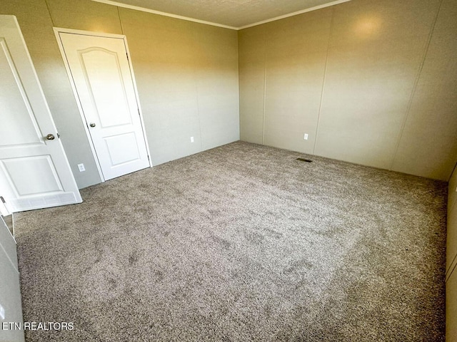 338 Bungalow Dr, Dandridge, TN 37725 - carpeted spare room featuring crown molding