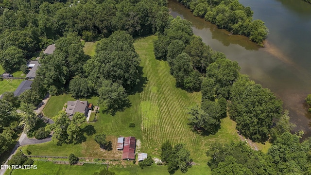 302 Lake St, Harriman, TN 37748 - aerial view of property's location with a nearby body of water