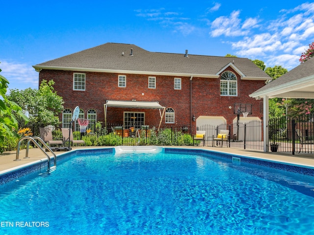 112 Reed Cir, Johnson City, TN 37601 - view of swimming pool with a patio area