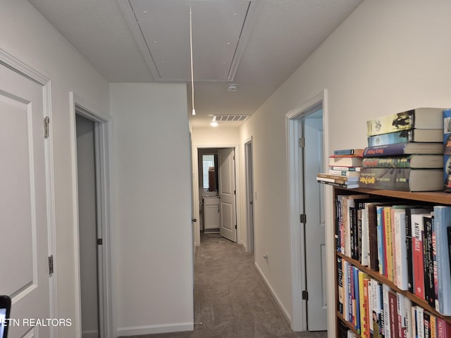 7515 Grasshopper Ln, Corryton, TN 37721 - corridor with attic access and carpet