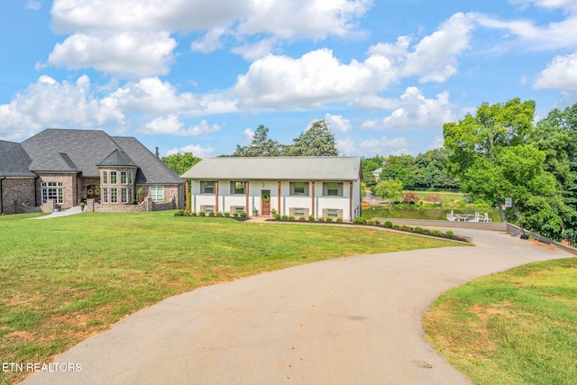 713 Concord Rd, Knoxville, TN 37934 - view of front of property featuring a front lawn and stone siding