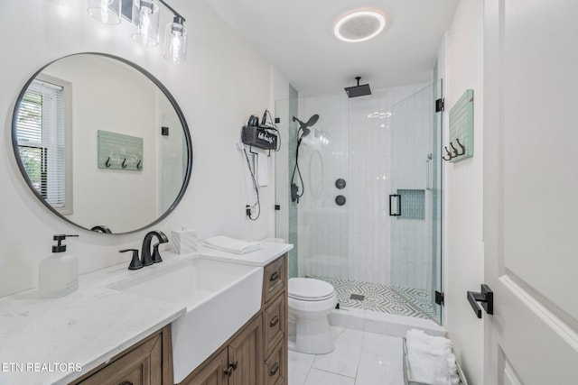 713 Concord Rd, Knoxville, TN 37934 - bathroom featuring vanity and a shower stall