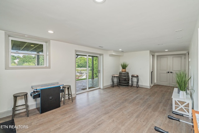 713 Concord Rd, Knoxville, TN 37934 - office with wood finished floors and recessed lighting