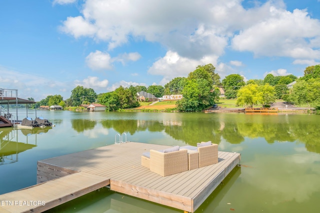 713 Concord Rd, Knoxville, TN 37934 - dock area with a water view