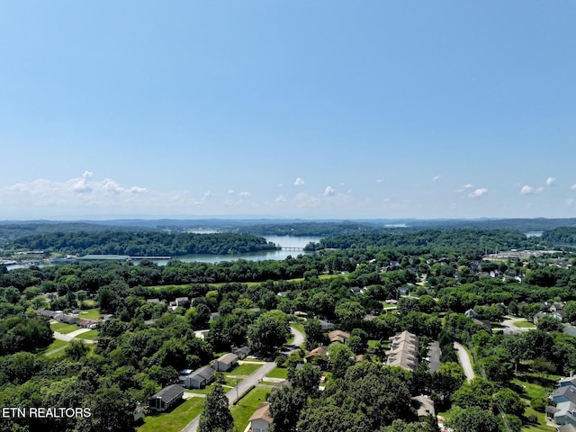 616 Loop Rd, Knoxville, TN 37934 - aerial view of a nearby body of water and a forest