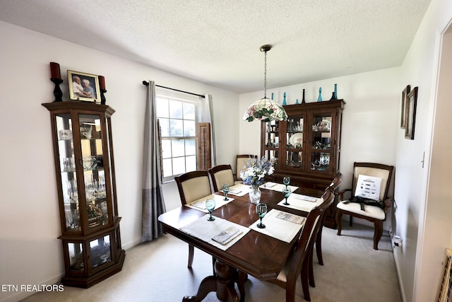 616 Loop Rd, Knoxville, TN 37934 - dining room featuring light carpet and a textured ceiling