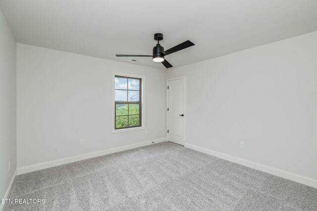 1100 Regality Way, Knoxville, TN 37923 - unfurnished room with a ceiling fan and carpet floors