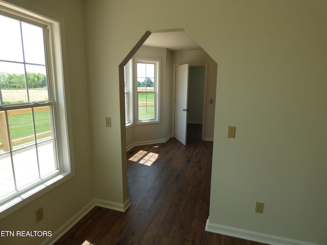 363 Smith Rd, Crossville, TN 38571 - unfurnished room featuring baseboards and dark wood-type flooring