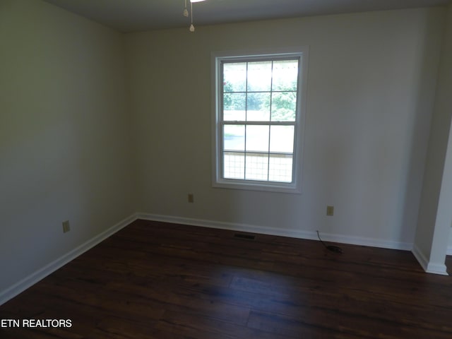 363 Smith Rd, Crossville, TN 38571 - spare room with dark wood-style floors and baseboards