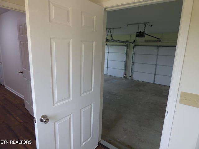 363 Smith Rd, Crossville, TN 38571 - garage with a garage door opener