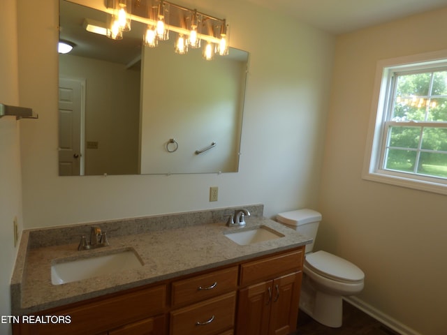 363 Smith Rd, Crossville, TN 38571 - bathroom with toilet and double vanity