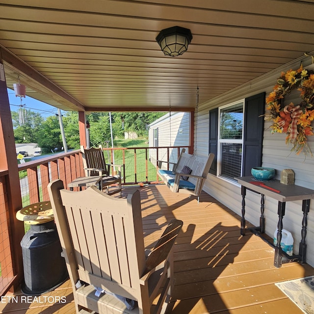 1911 Branam Hill Rd, Jellico, TN 37762 - view of deck