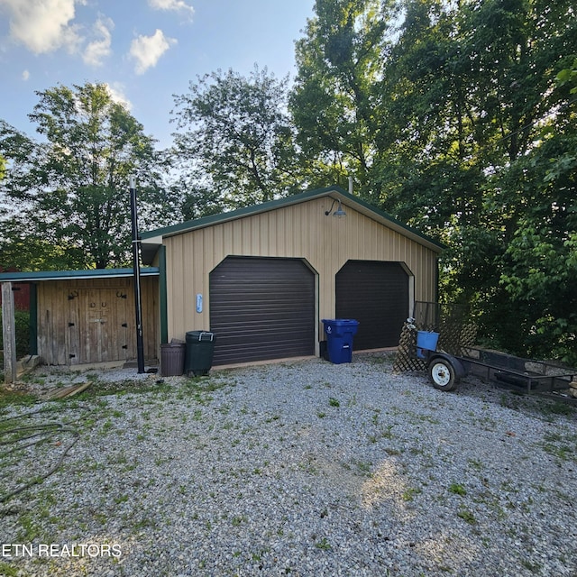 1911 Branam Hill Rd, Jellico, TN 37762 - view of detached garage