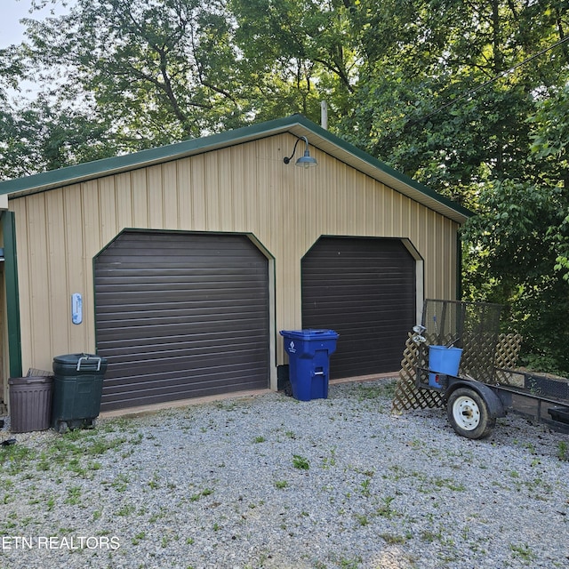 1911 Branam Hill Rd, Jellico, TN 37762 - view of detached garage