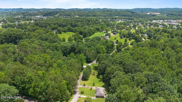 382 Tionesta Dr, Jacksboro, TN 37757 - aerial view of a heavily wooded area