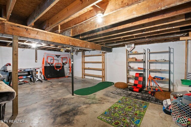 382 Tionesta Dr, Jacksboro, TN 37757 - view of unfinished basement