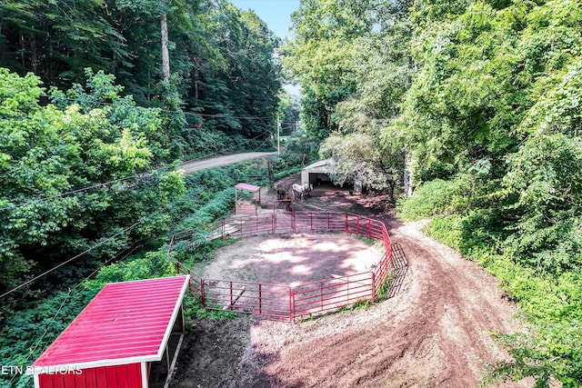 163 Ridge Rd, Sharps Chapel, TN 37866 - aerial view of a forest