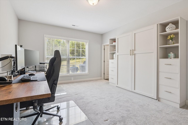 1682 Hickory Reserve Rd, Knoxville, TN 37932 - office with light colored carpet and baseboards