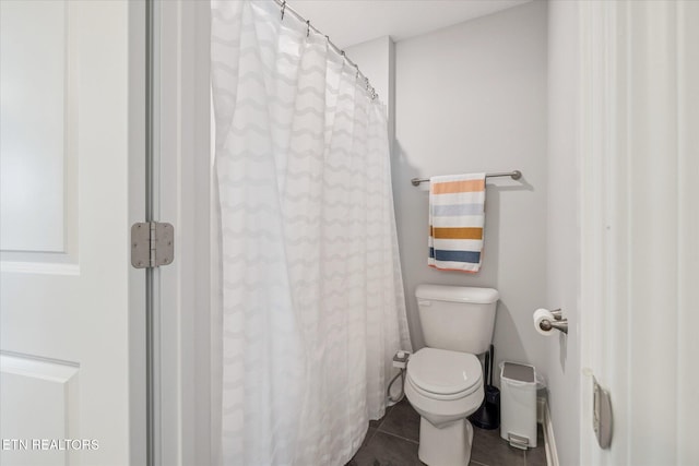 1682 Hickory Reserve Rd, Knoxville, TN 37932 - bathroom with toilet and tile patterned flooring