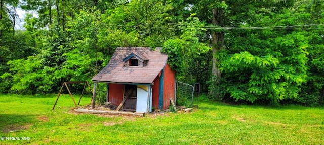 1591 Big Ridge Rd, Spring City, TN 37381 - view of shed