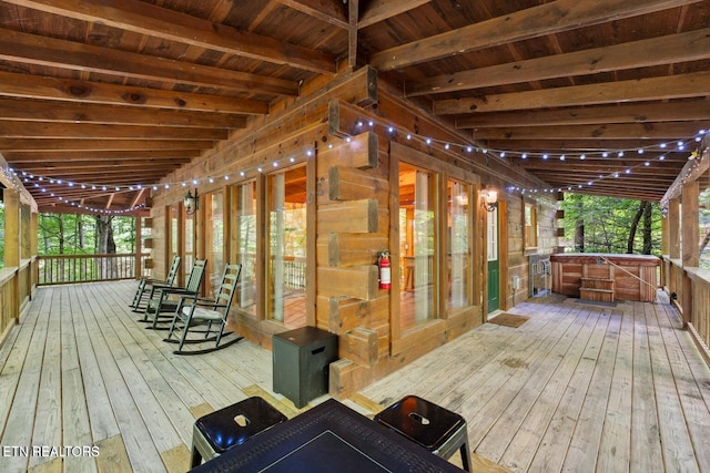 2217 Red Bud Rd, Sevierville, TN 37876 - view of deck