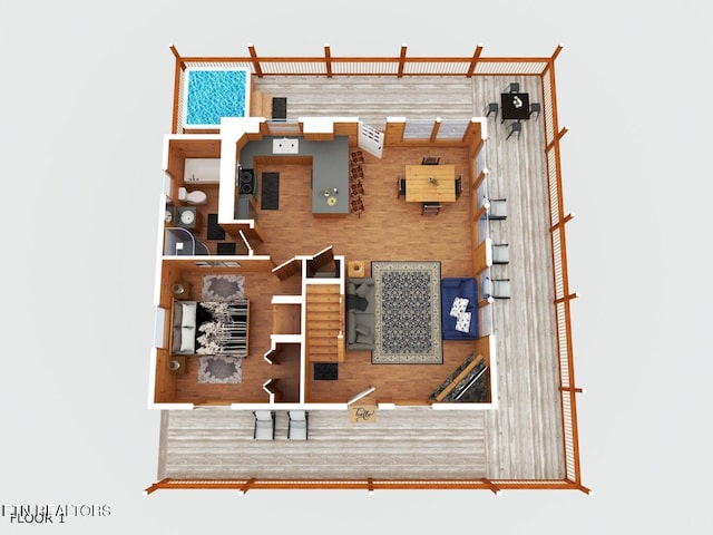 2217 Red Bud Rd, Sevierville, TN 37876 - view of floor plan / room layout