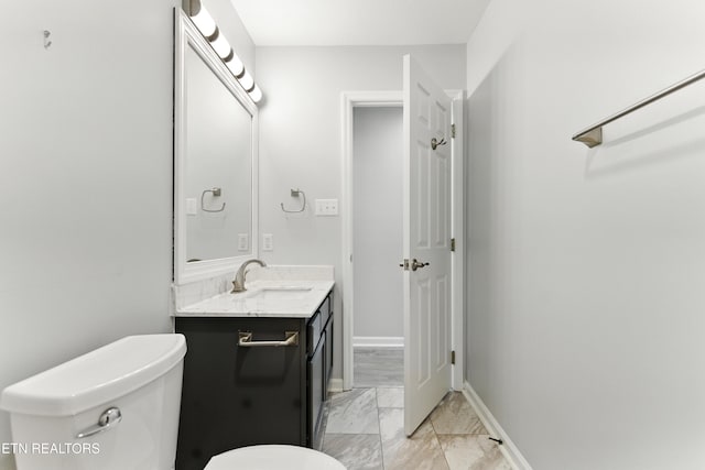 8808 Cedar Springs Ln, Knoxville, TN 37923 - bathroom featuring vanity and marble finish floors