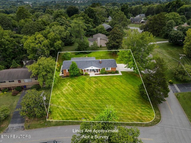 300 Clearfield Rd, Knoxville, TN 37922 - view of subject property featuring property parcel outlined
