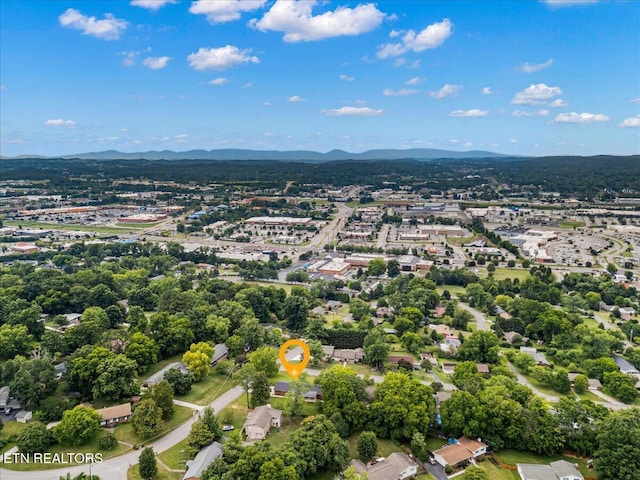 300 Clearfield Rd, Knoxville, TN 37922 - aerial view of property's location with mountains