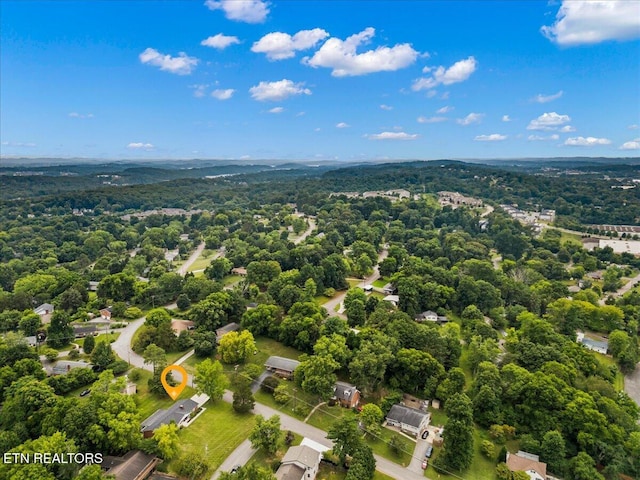 300 Clearfield Rd, Knoxville, TN 37922 - drone / aerial view of a heavily wooded area