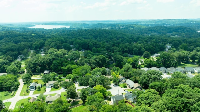 1517 Randal Park Dr, Knoxville, TN 37922 - aerial view of residential area with a heavily wooded area