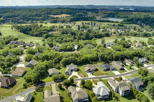 129 Dudi Trl, Vonore, TN 37885 - aerial perspective of suburban area with a local golf course
