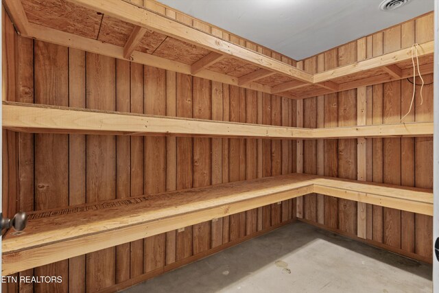 10609 Sprawls Pt, Knoxville, TN 37932 - sauna / steam room featuring unfinished concrete flooring