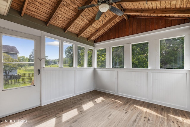 10609 Sprawls Pt, Knoxville, TN 37932 - unfurnished sunroom featuring a ceiling fan
