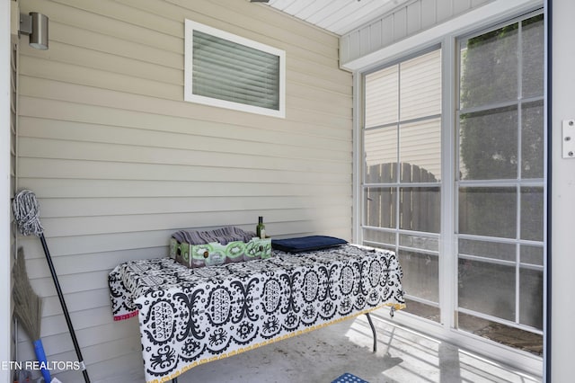 10703 Grantham Ln, Knoxville, TN 37932 - bedroom featuring wooden walls