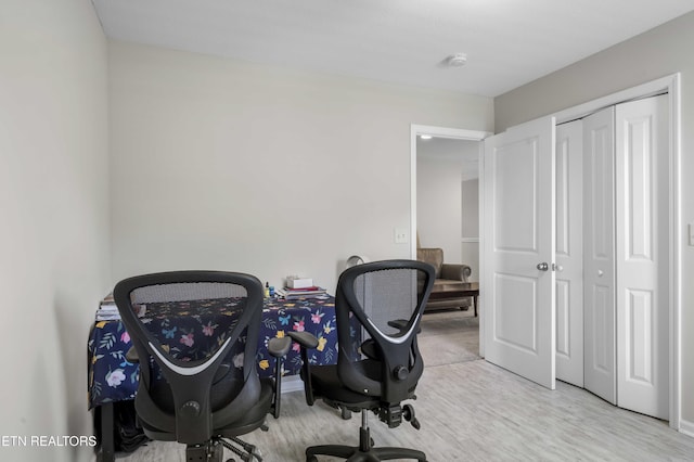 10703 Grantham Ln, Knoxville, TN 37932 - office with wood finished floors