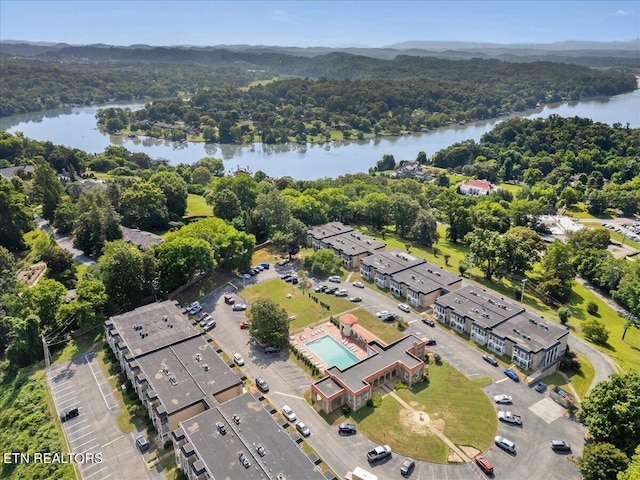 5709 Lyons View Pike Unit 4307, Knoxville, TN 37919 - bird's eye view of a nearby body of water and a heavily wooded area