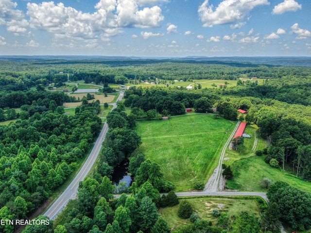 3636 Pickett Park Hwy, Jamestown, TN 38556 - aerial view of property's location featuring a heavily wooded area and rural landscape